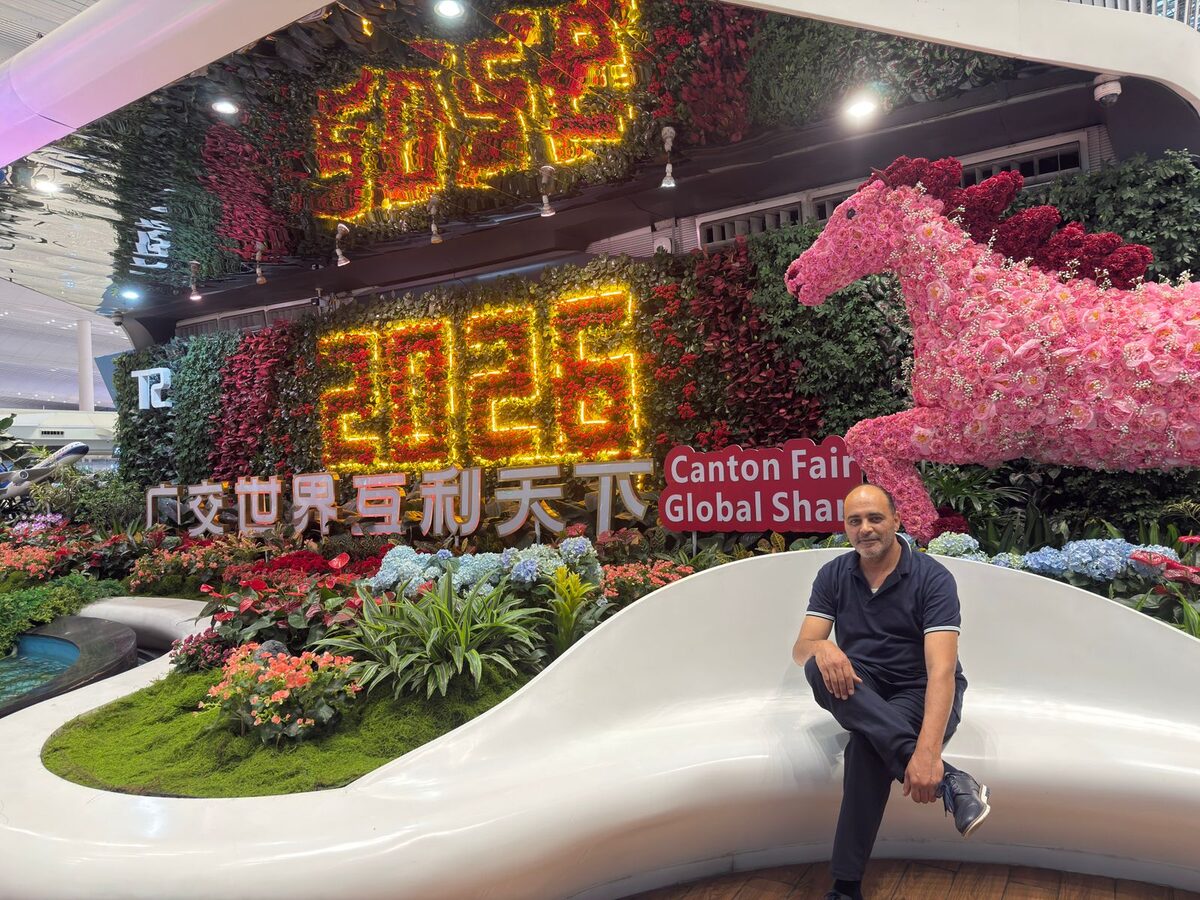 Bouchaib Echate à la Canton Fair 2026 en Chine
